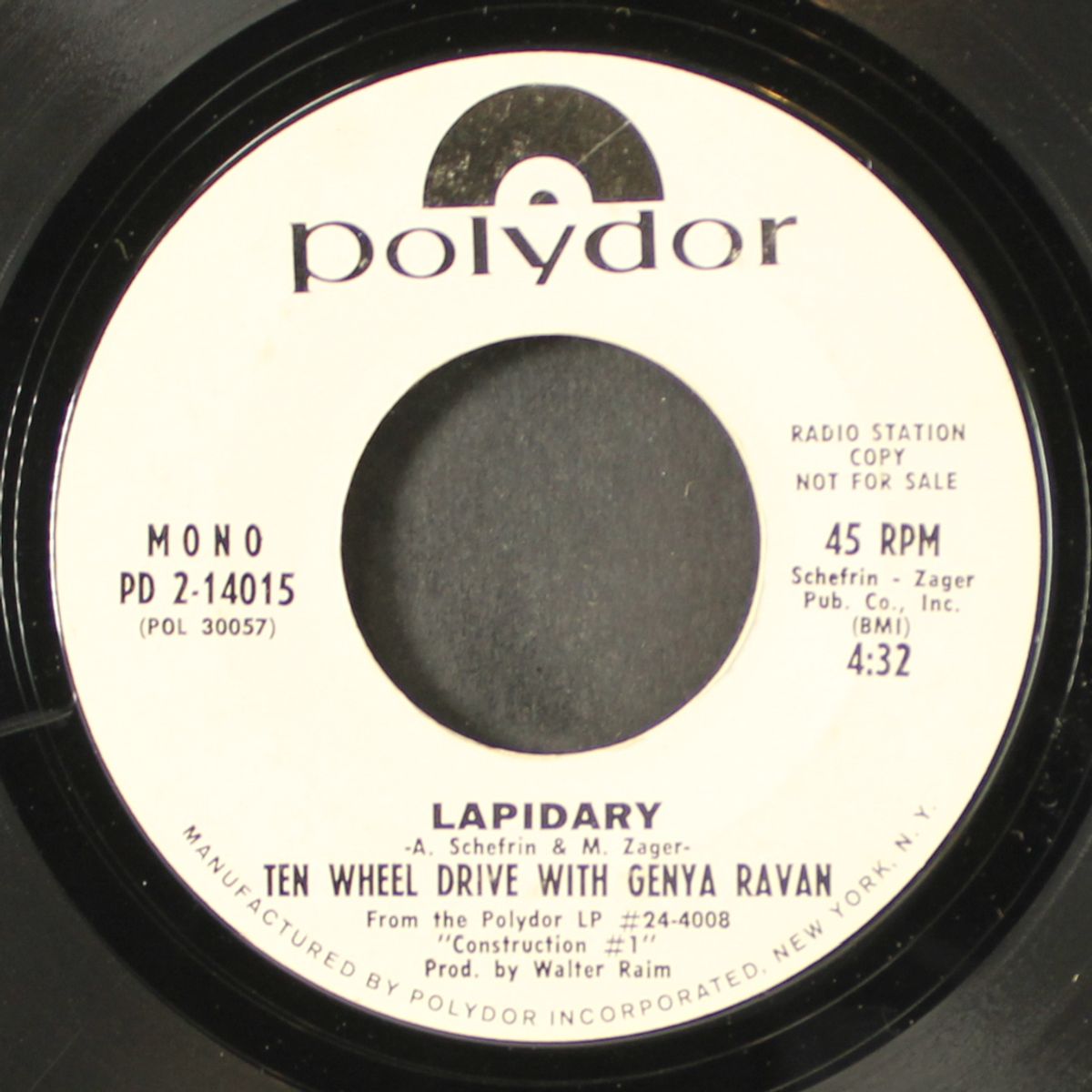 tightrope / lapidary by TEN WHEEL DRIVE W/ GENYA RAVAN