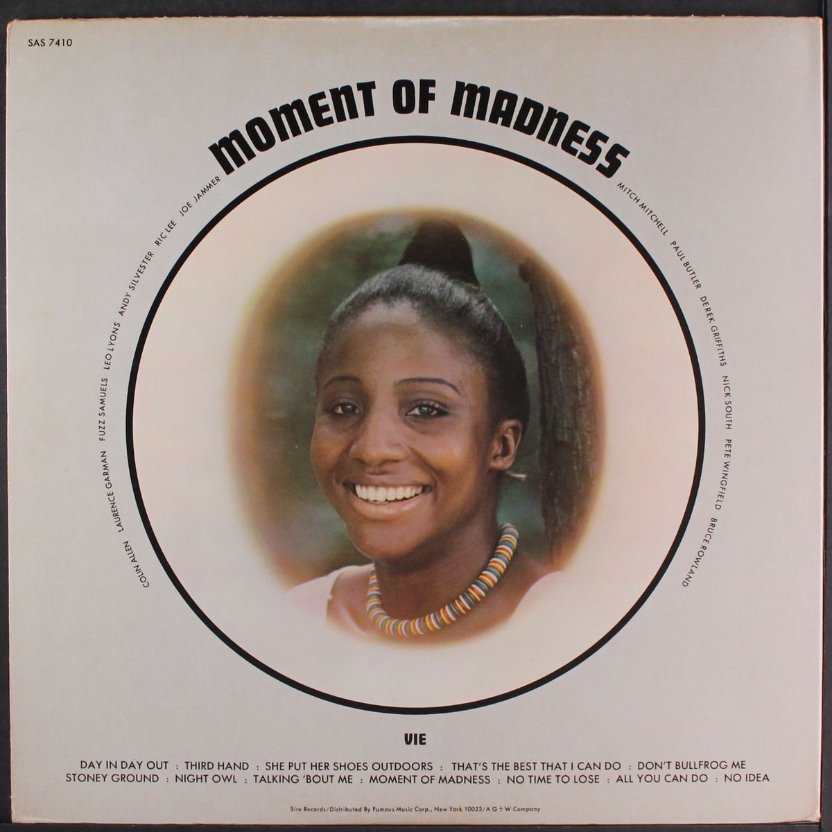 moment of madness by MIKE VERNON