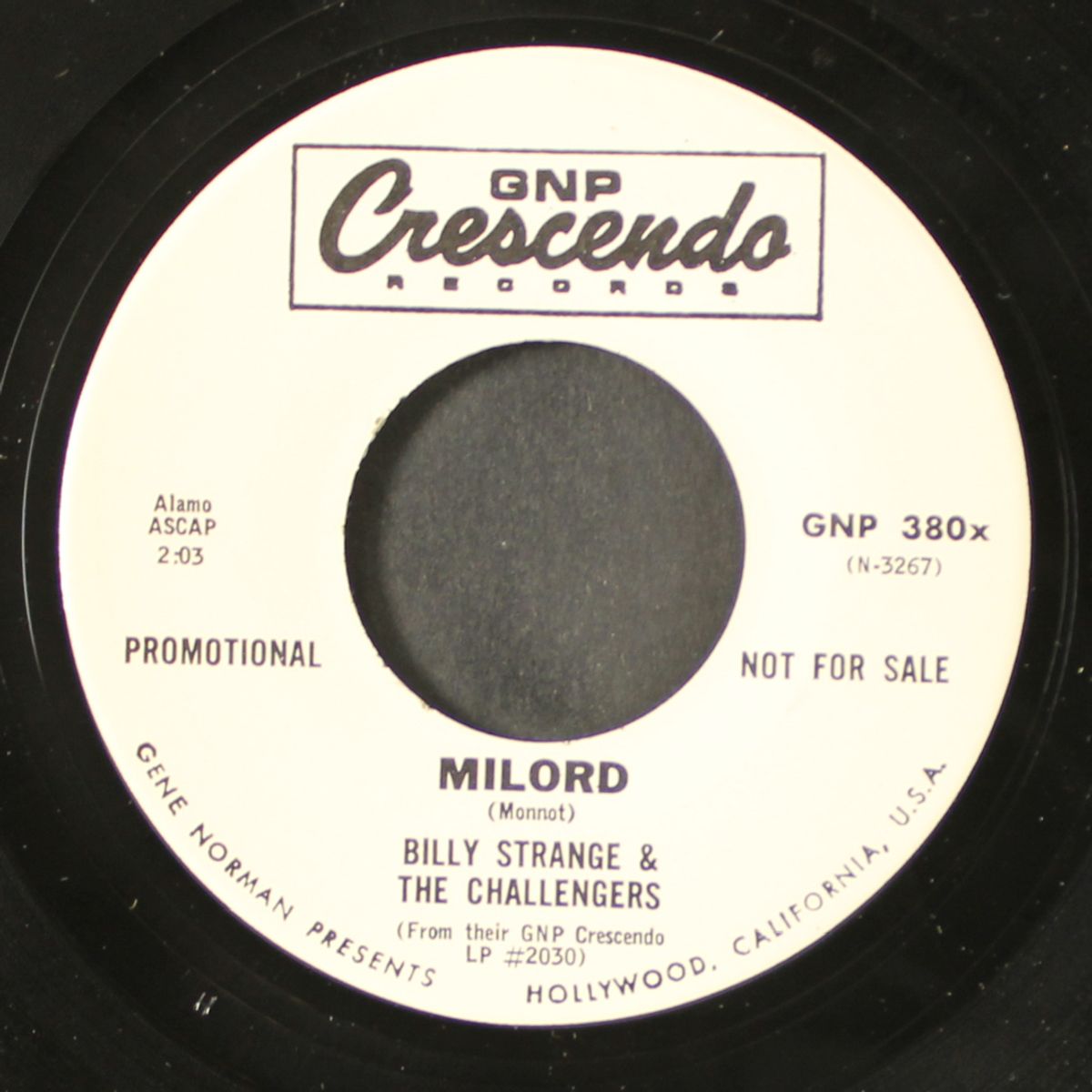 what if it should rain / milord by BILLY STRANGE