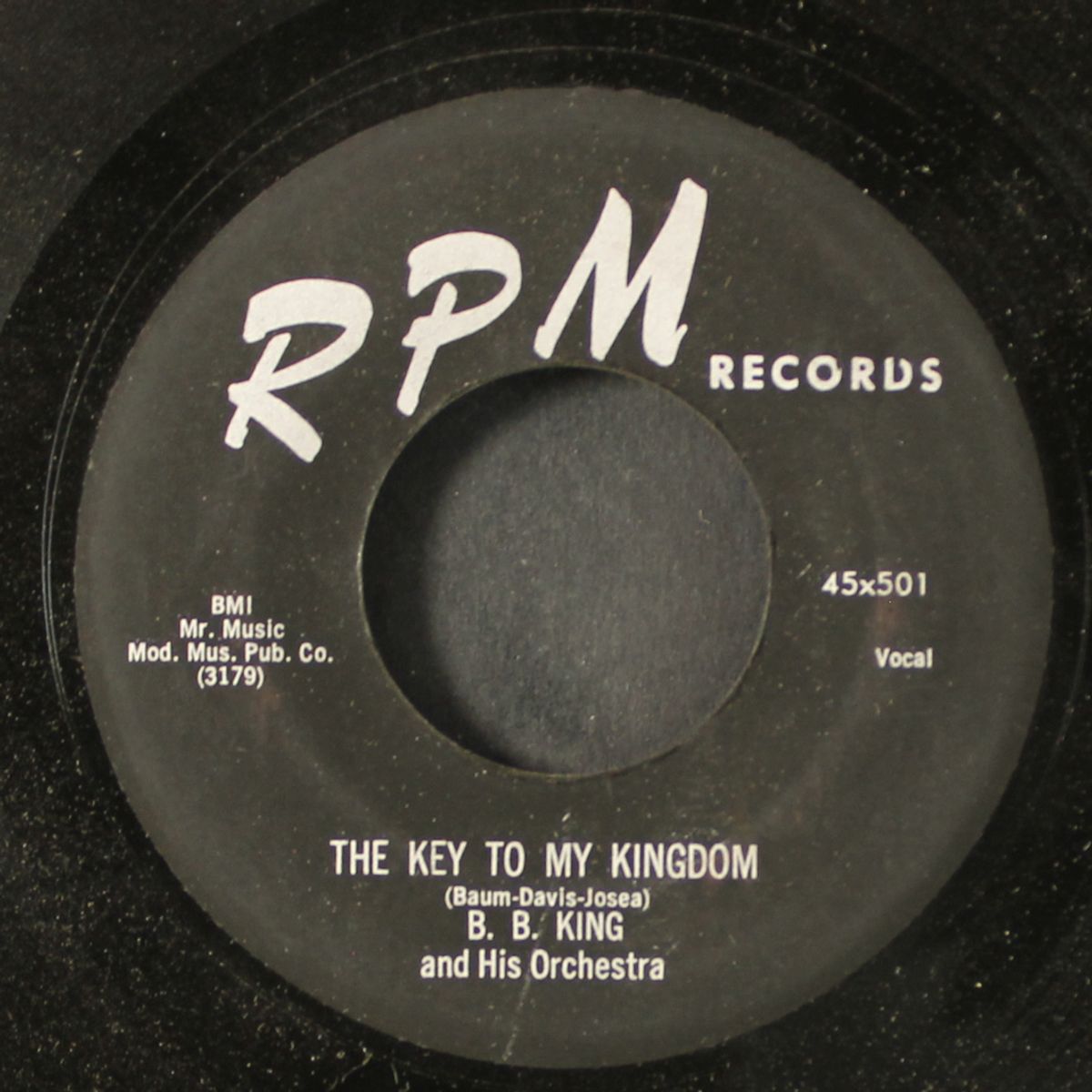 the key to my kingdom / my heart belongs to only you by B.B. KING