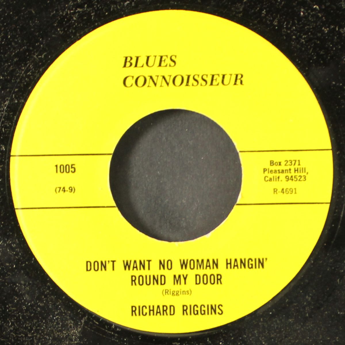 don't want no woman hangin' round my door / kick back by RICHARD RIGGINS