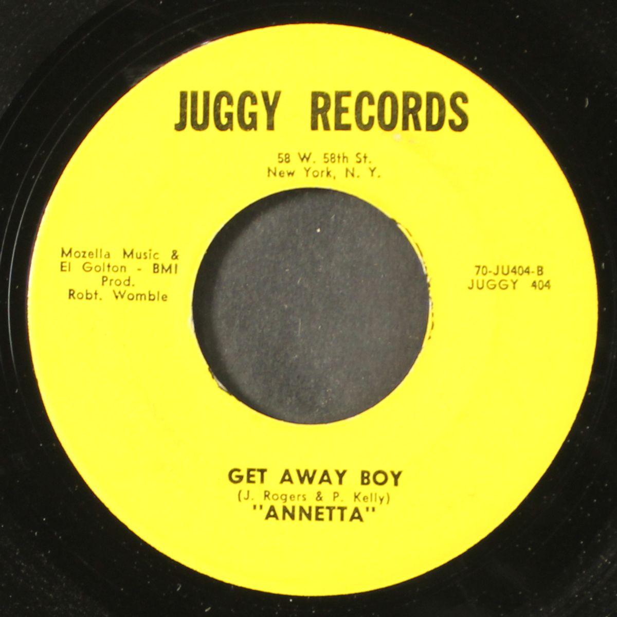 get away boy / since there is no more you by ANNETTA