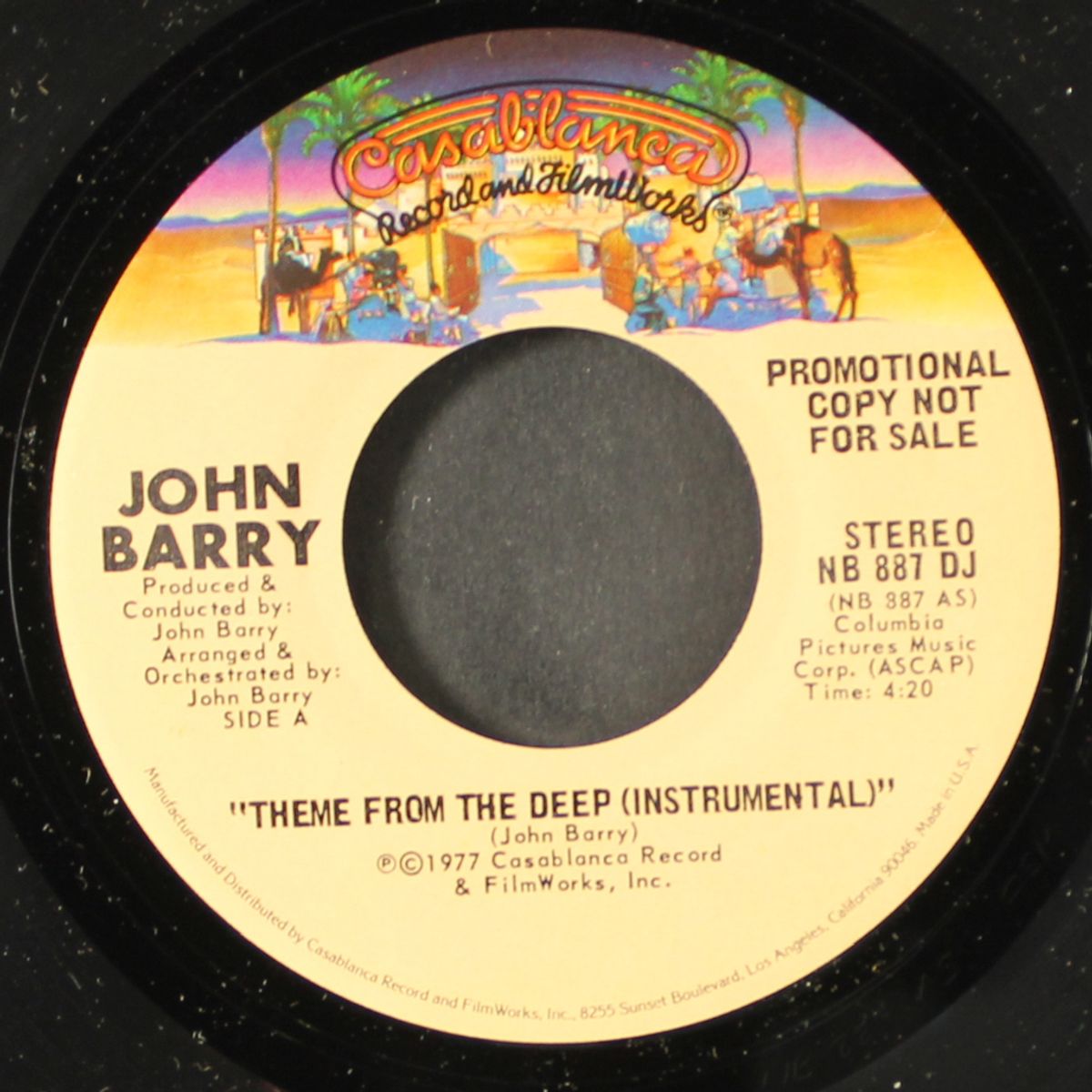 theme from the deep (instrumental) / same by JOHN BARRY