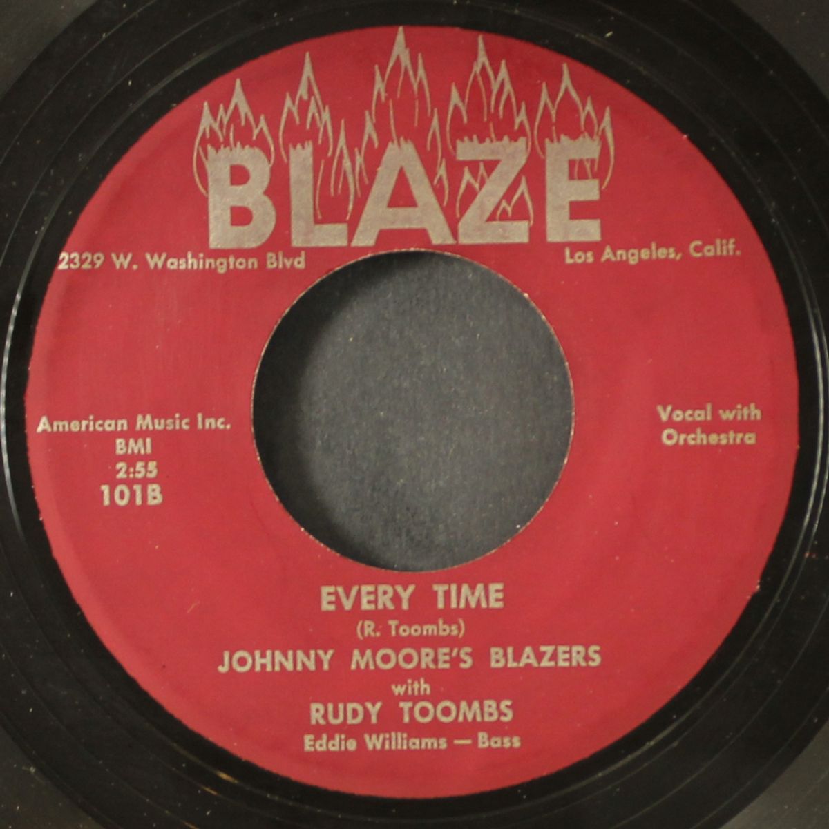 miss mosey / every time by JOHNNY MOORE'S BLAZERS