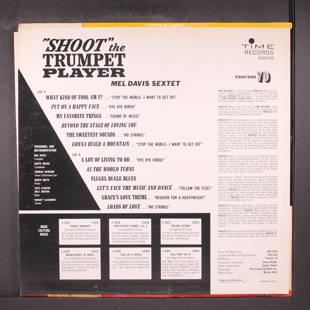 shoot the trumpet player by MEL DAVIS