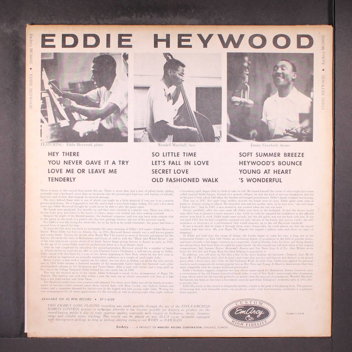 eddie heywood by EDDIE HEYWOOD
