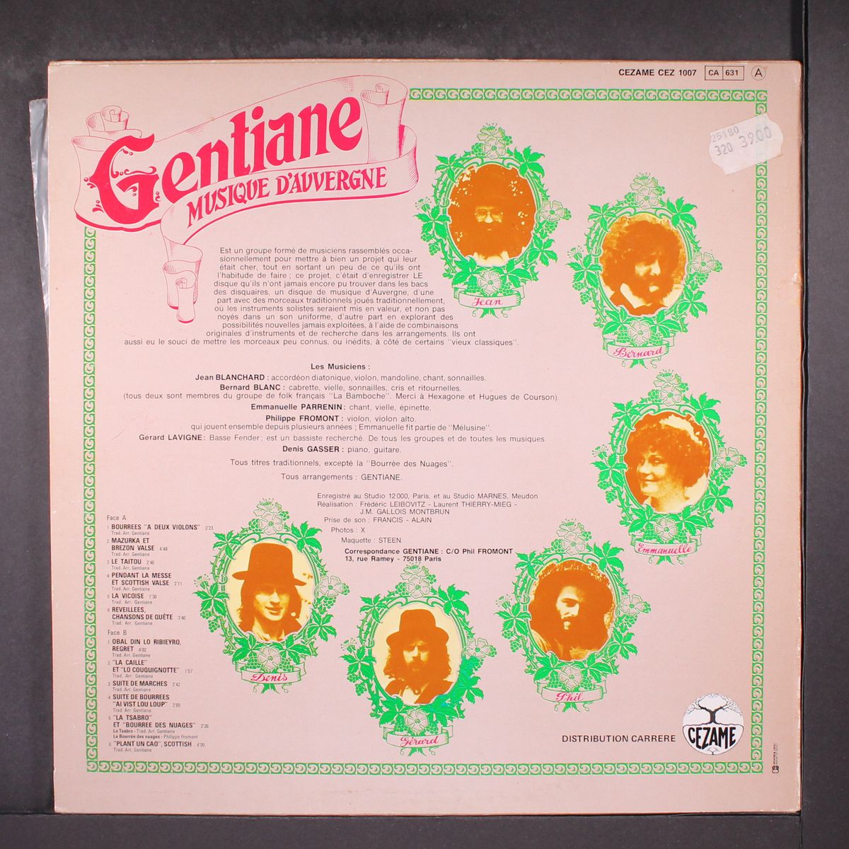 musique d'auvergne by GENTIANE