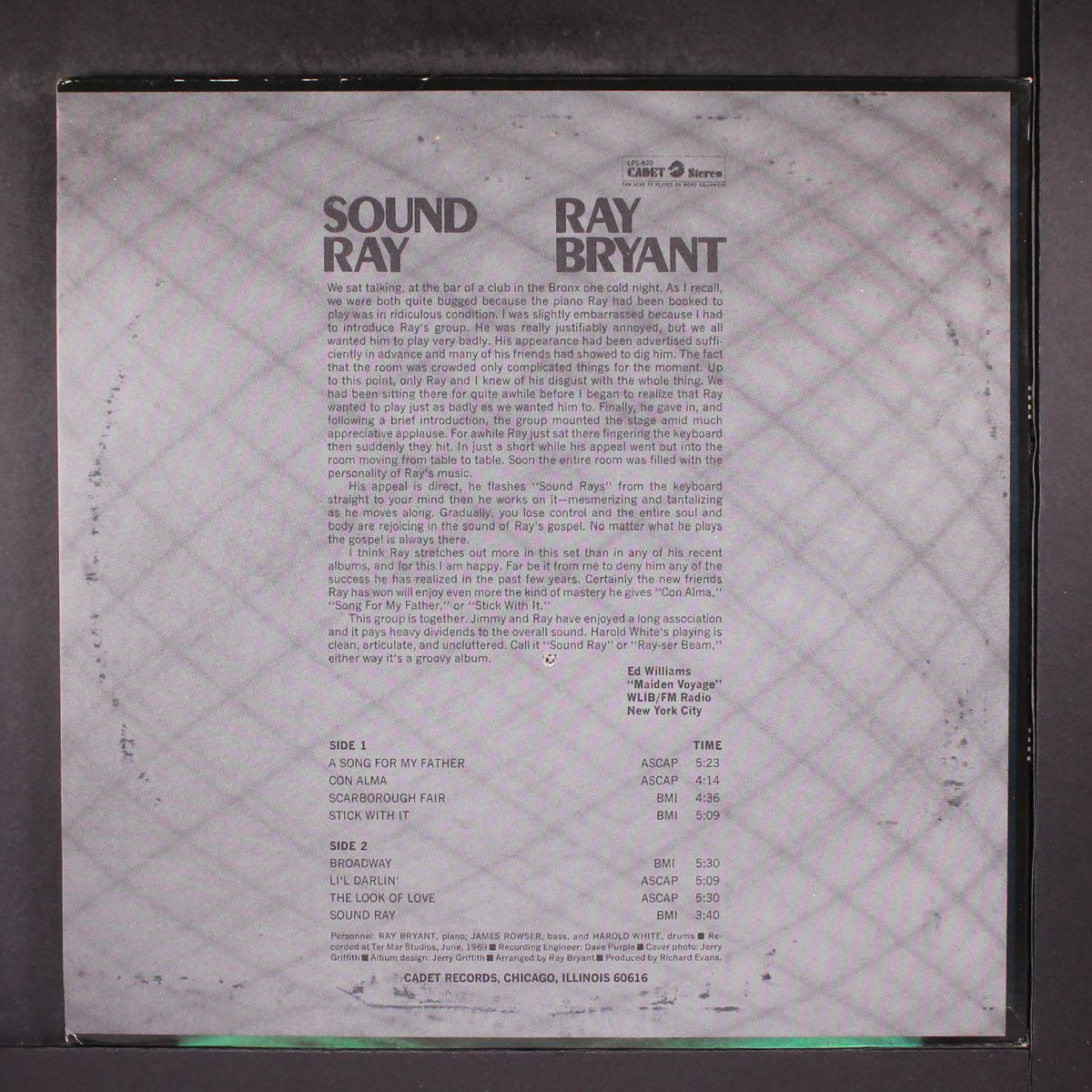 sound ray by RAY BRYANT