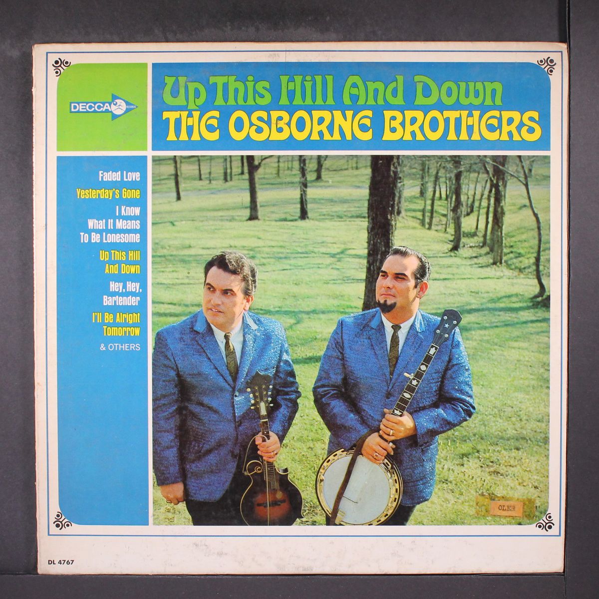 up this hill and down by OSBORNE BROTHERS