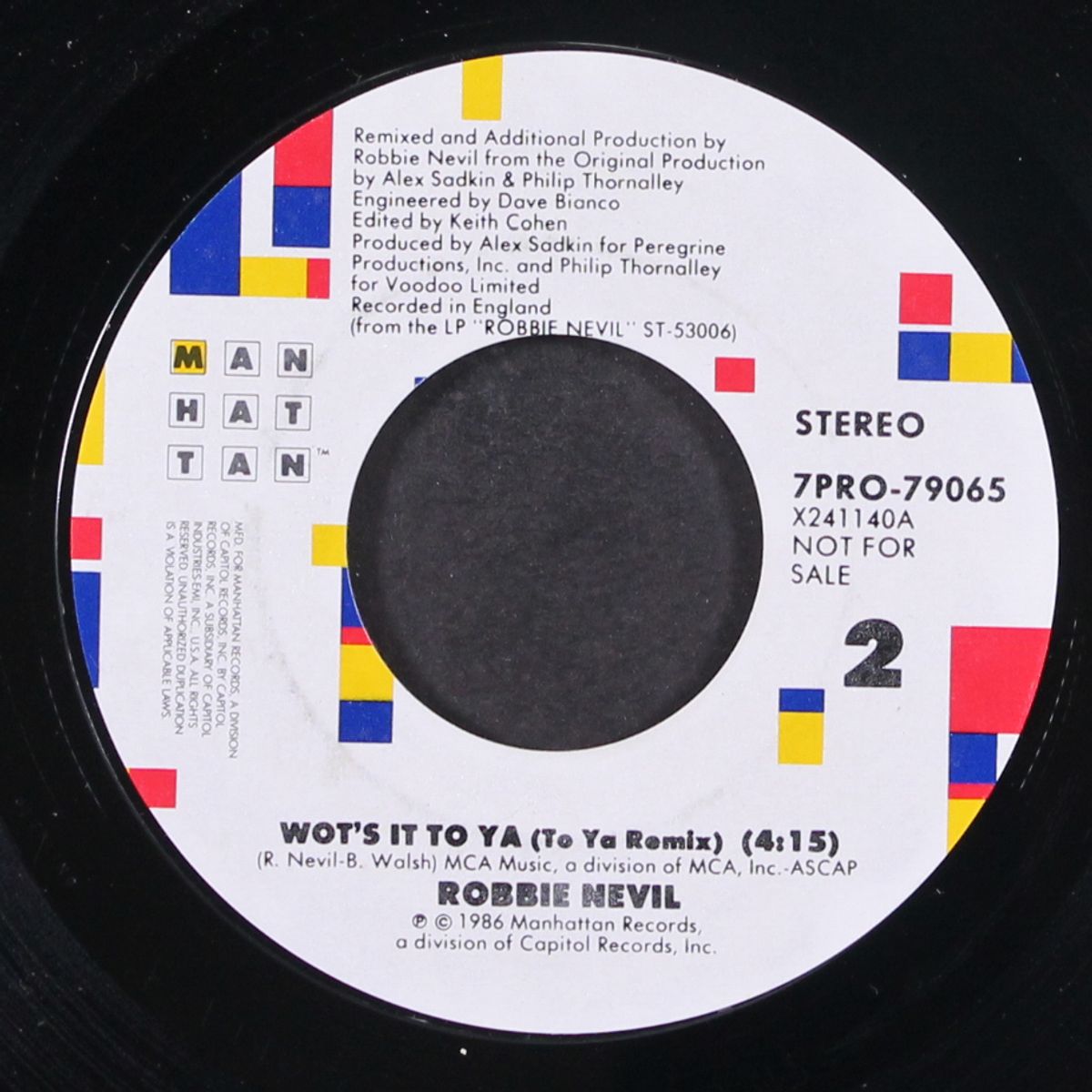 wot's it to ya / remix by ROBBIE NEVIL