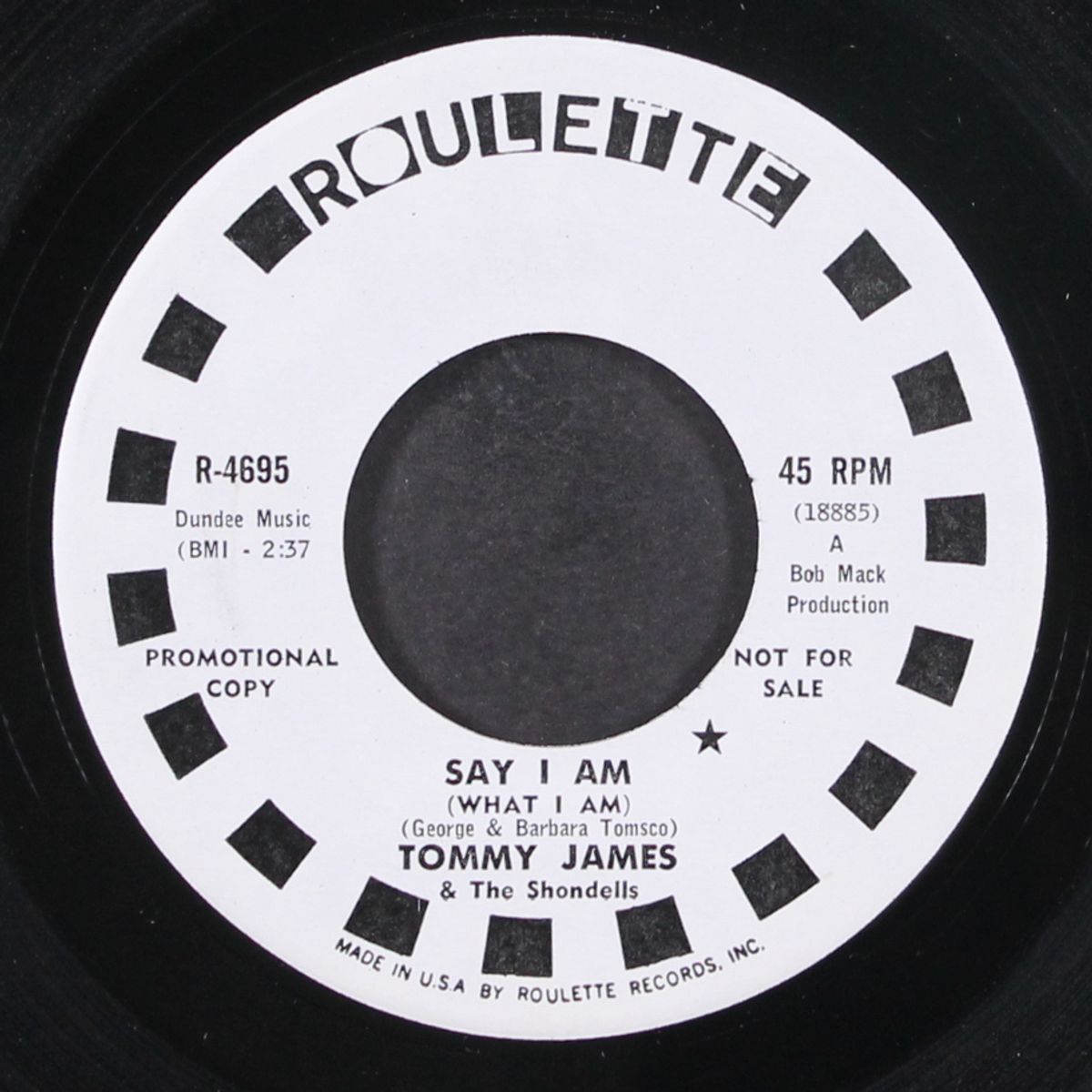 say i am / lots of pretty girls by TOMMY JAMES & SHONDELLS