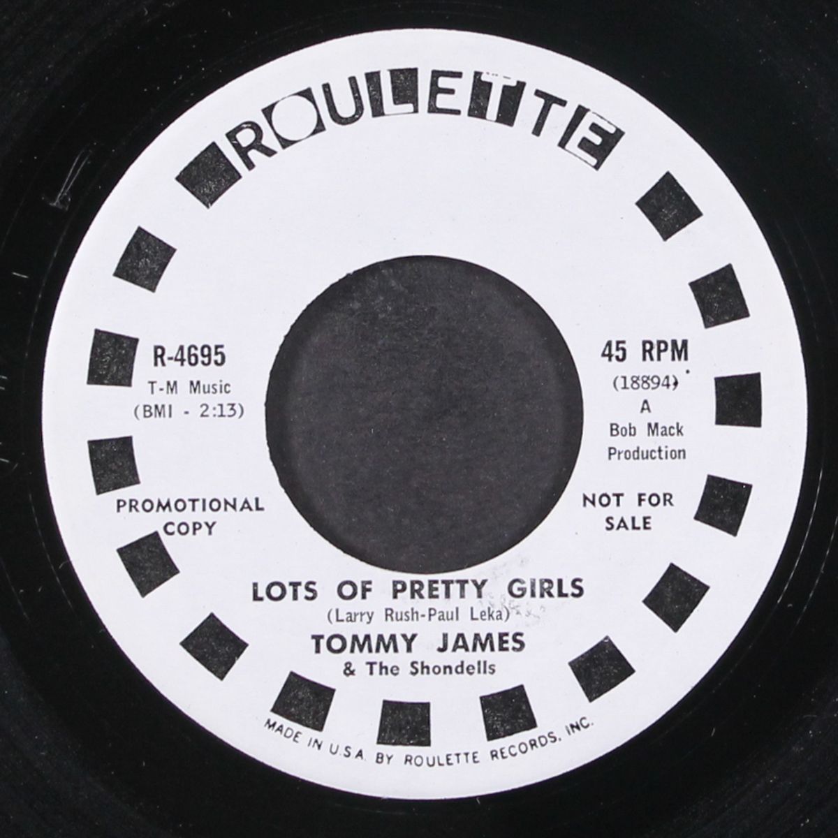 say i am / lots of pretty girls by TOMMY JAMES & SHONDELLS
