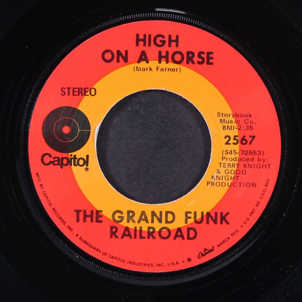 high on a horse / time machine by GRAND FUNK RAILROAD
