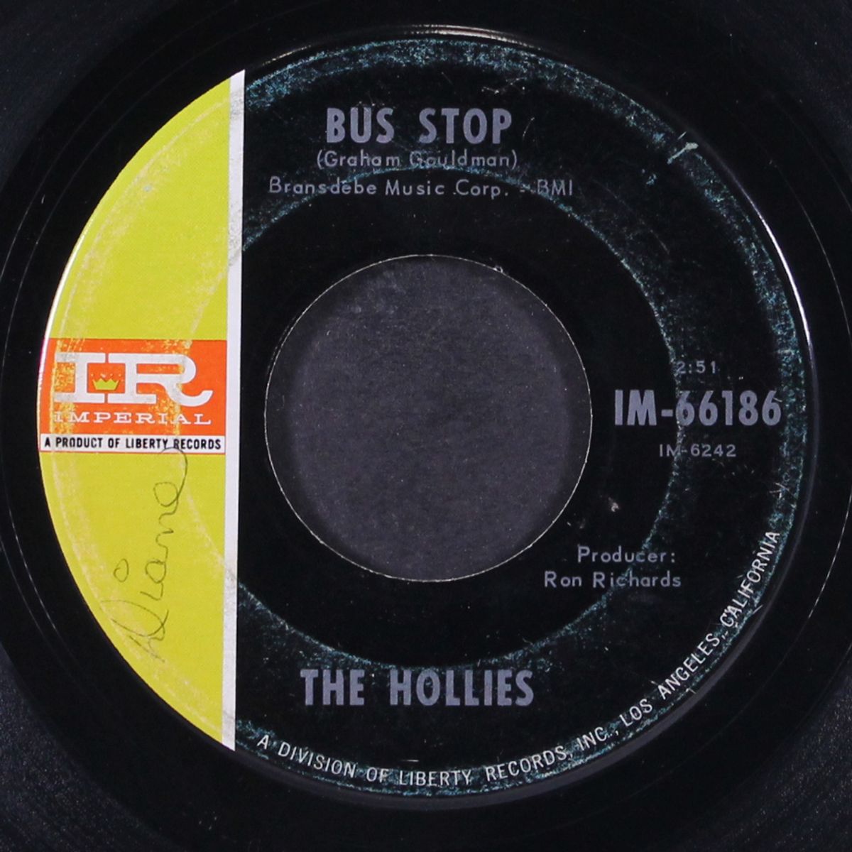 bus stop / don't run and hide by HOLLIES