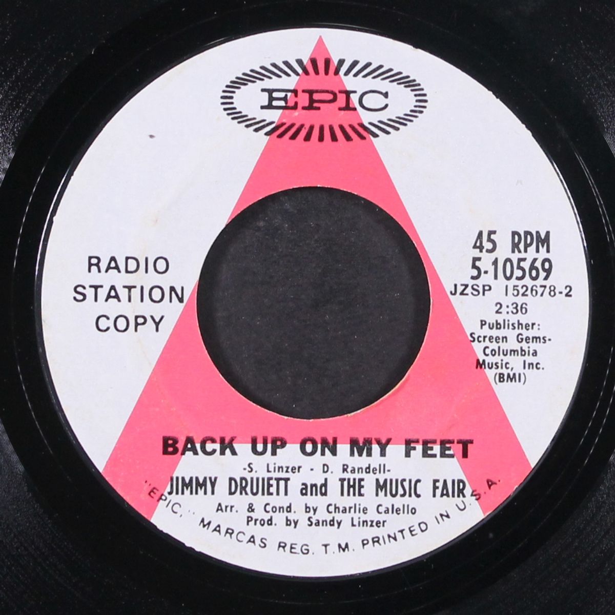 back up on my feet / councilman jones by JIMMY DRUIETT & MUSIC FAIR