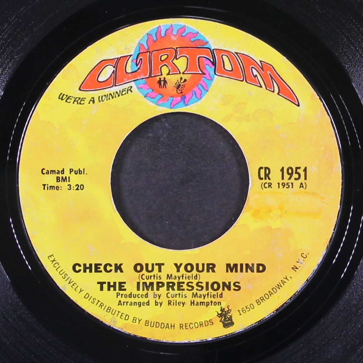 check out your mind / can't you see by IMPRESSIONS