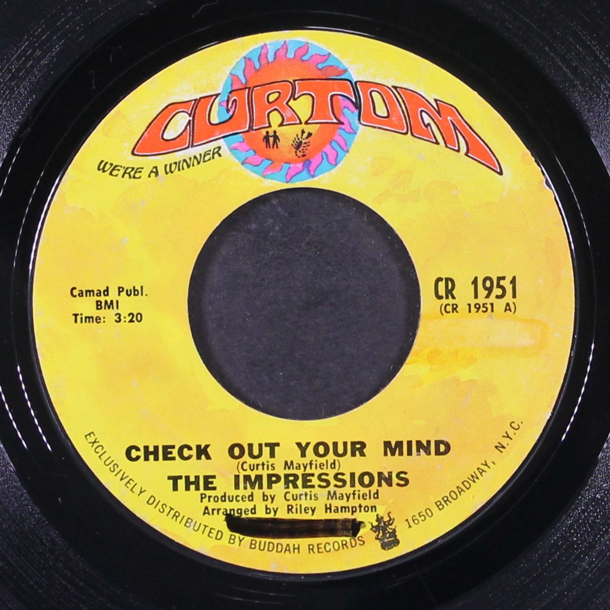 check out your mind / can't you see by IMPRESSIONS
