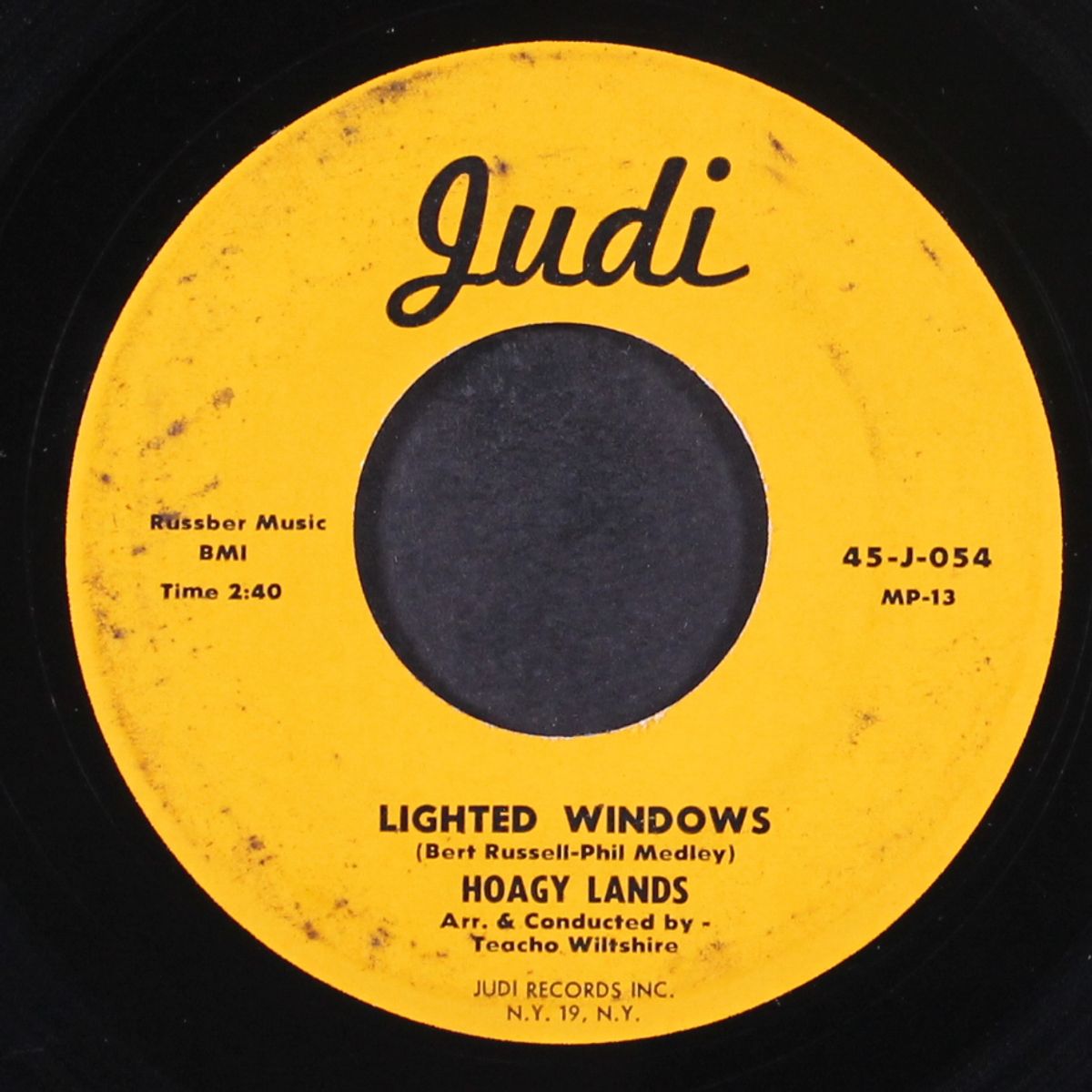 cry some tears / lighted windows by HOAGY LANDS