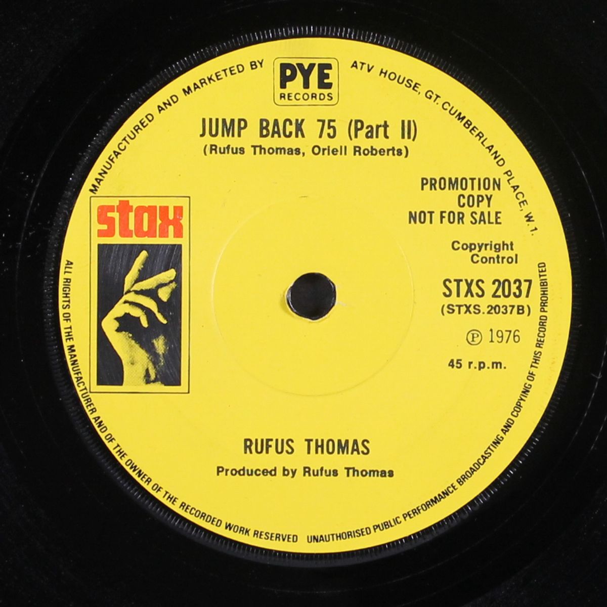 jump back '75 by RUFUS THOMAS