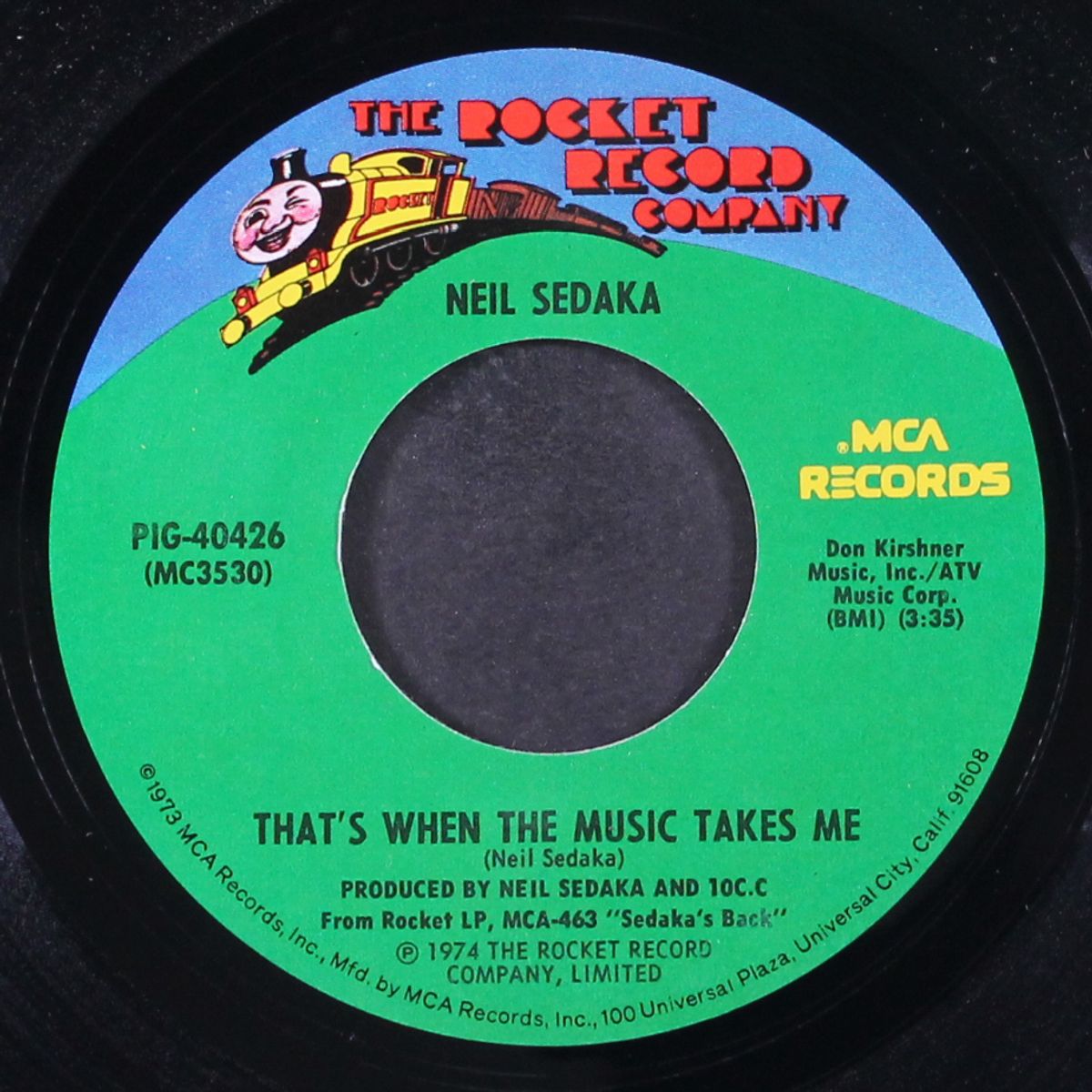 that's when the music takes me by NEIL SEDAKA