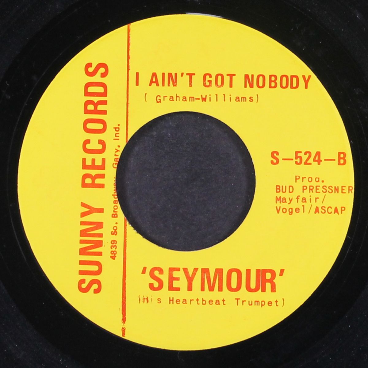 i ain't got nobody / margie by SEYMOUR