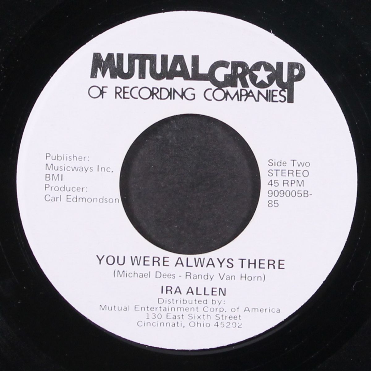 time for us / you were always there by IRA ALLEN