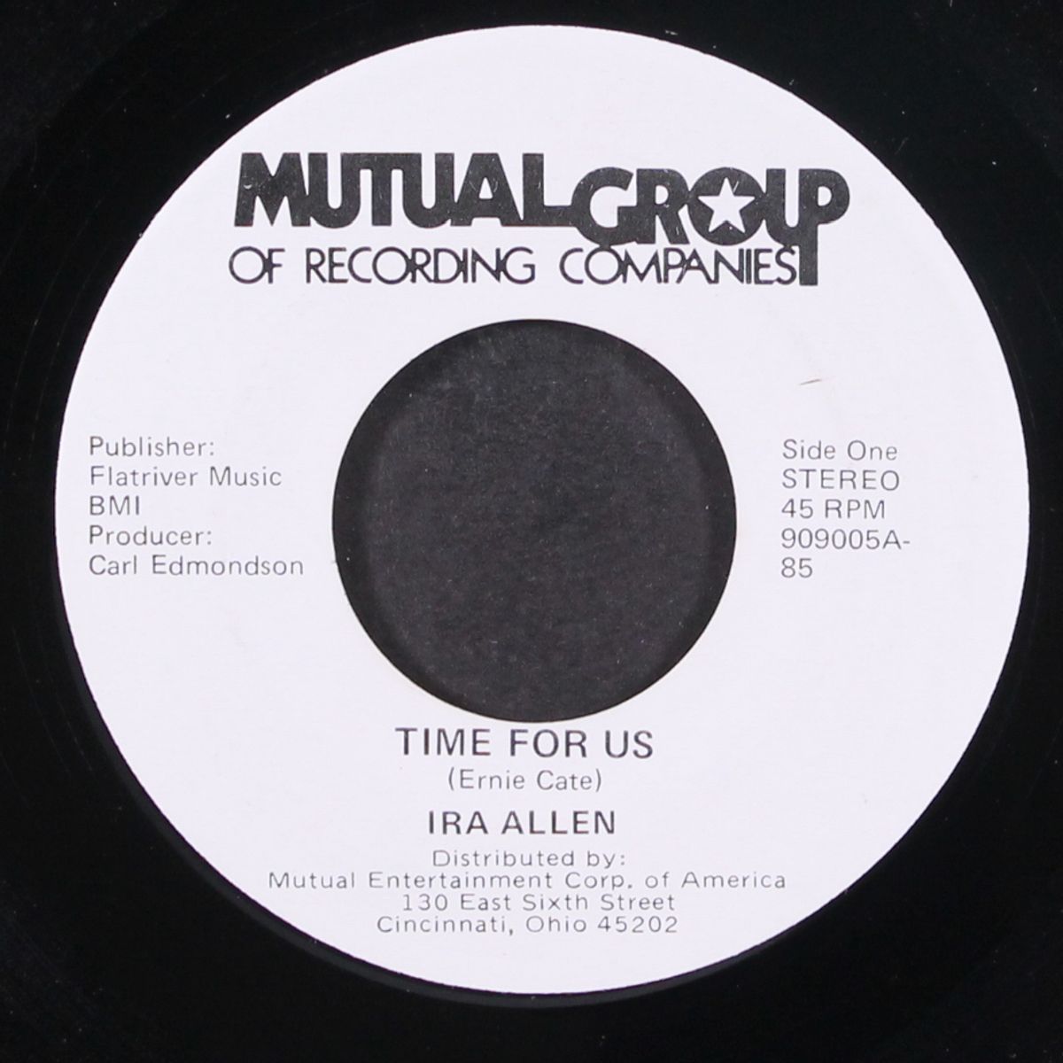 time for us / you were always there by IRA ALLEN
