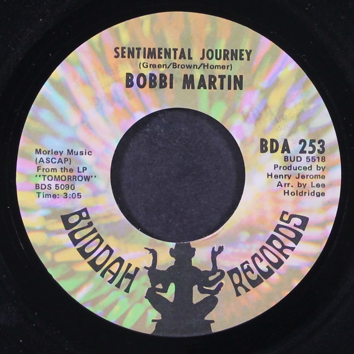 tomorrow / sentimental journey by BOBBI MARTIN