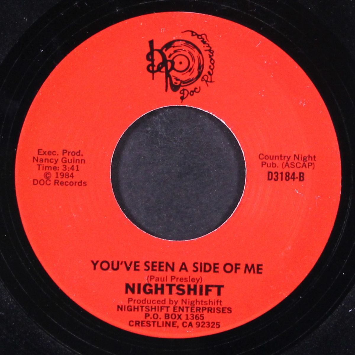 paybacks are hell / you've seen a side of me by NIGHTSHIFT