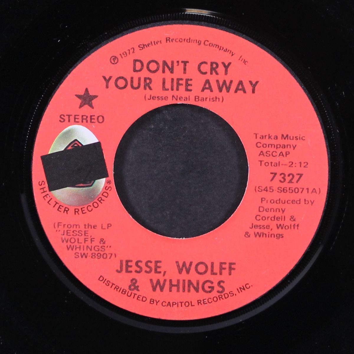 don't cry your life away by JESSE, WOLFF & WHINGS