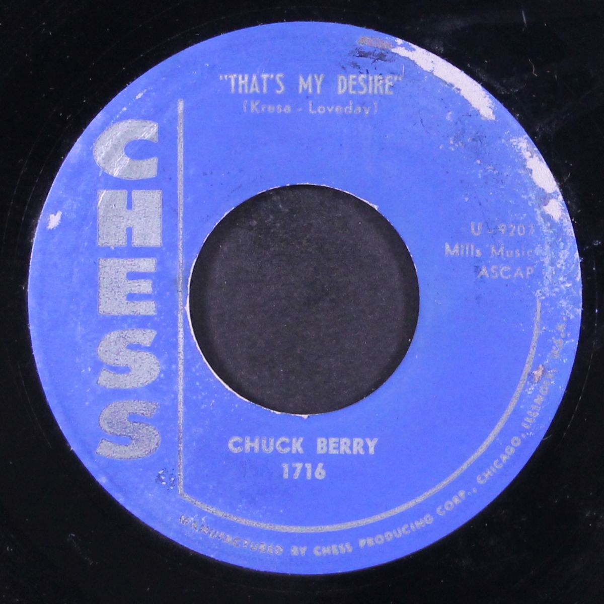 anthony boy / that's my desire by CHUCK BERRY