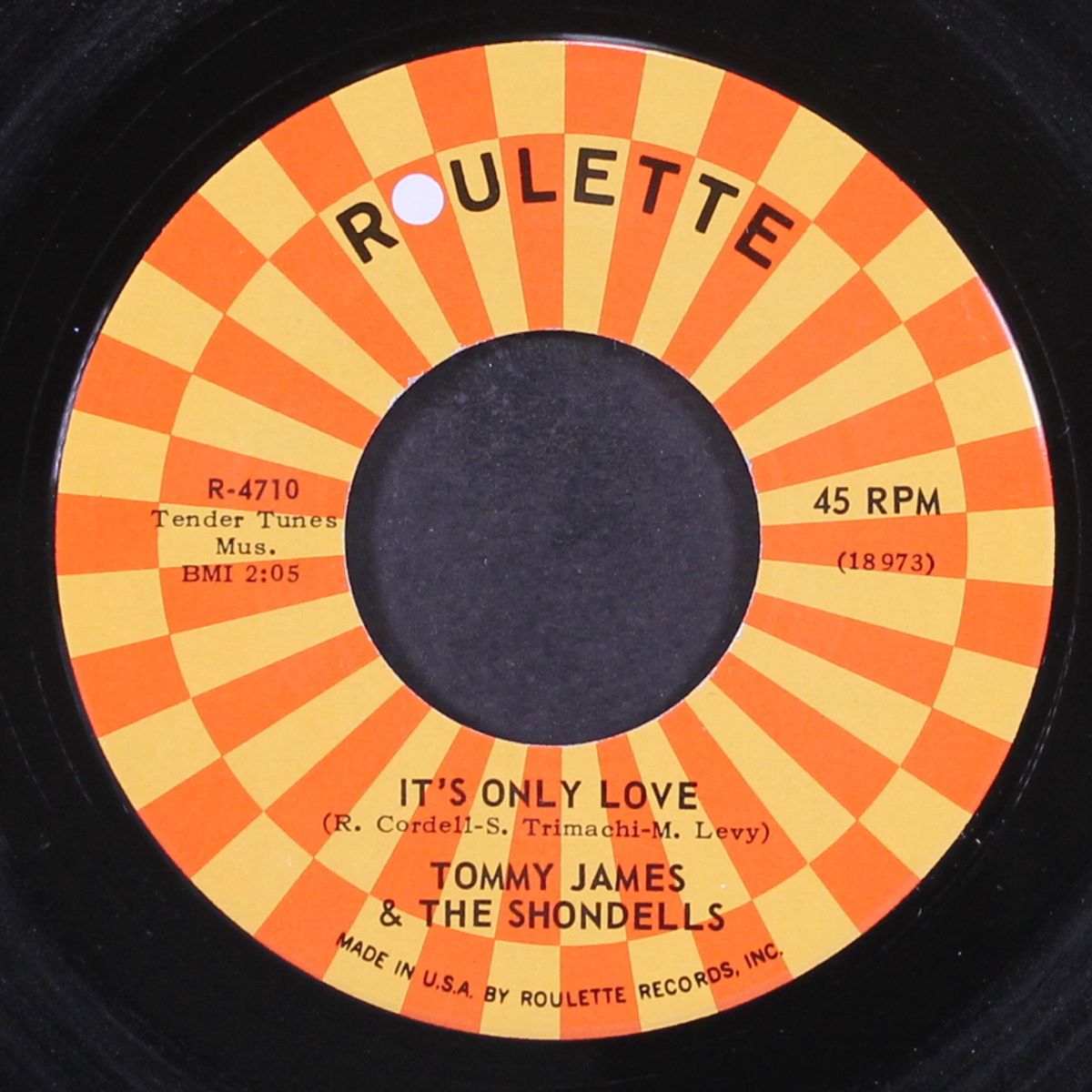 it's only love / ya ya by TOMMY JAMES