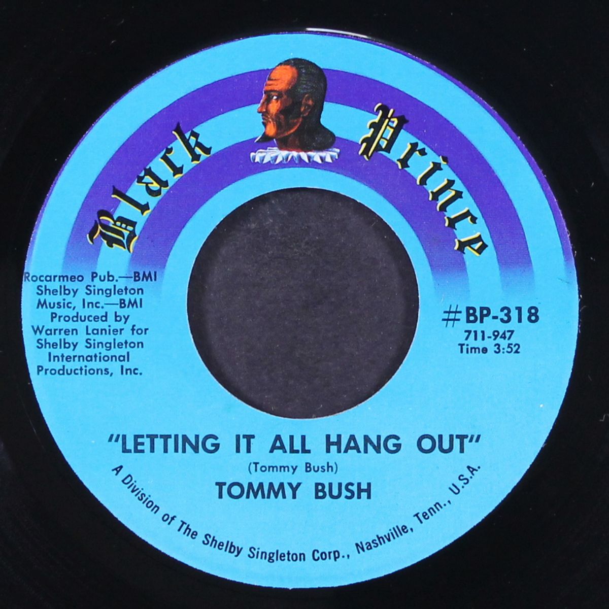 some leaving alone / let it all hang out by TOMMY BUSH
