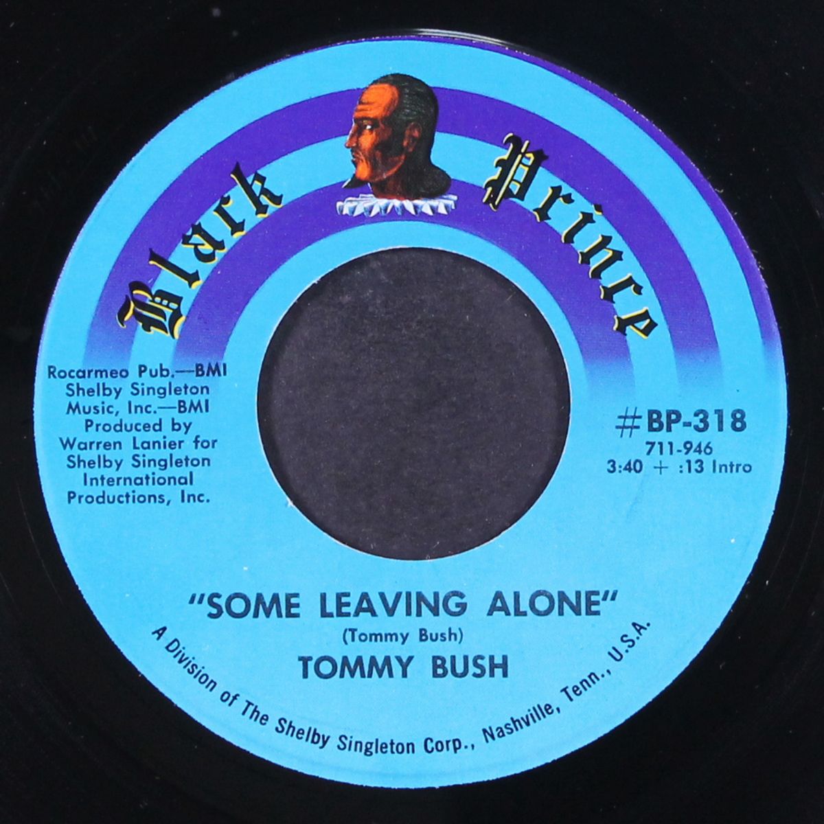 some leaving alone / let it all hang out by TOMMY BUSH