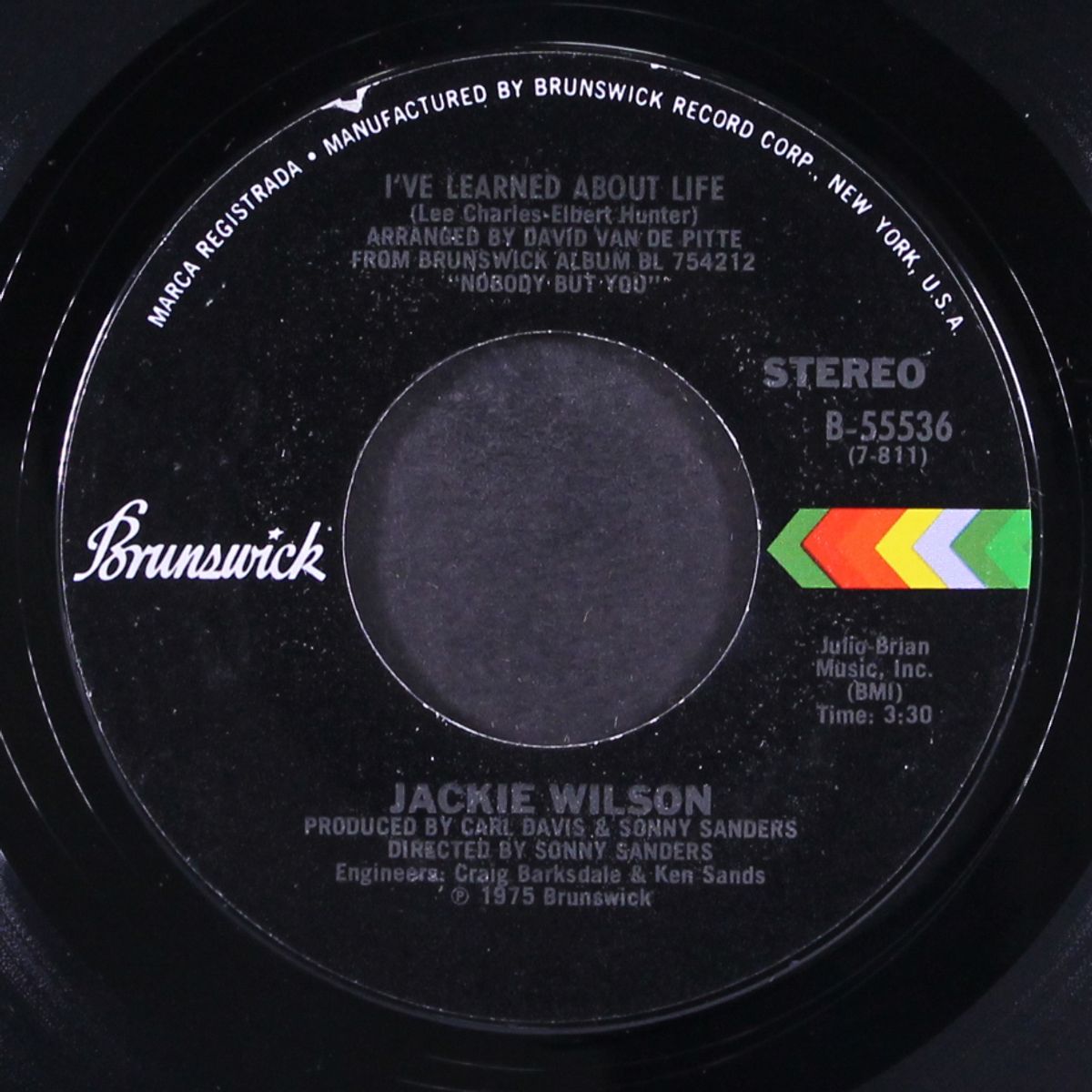 i've learned about life / nobody but you by JACKIE WILSON