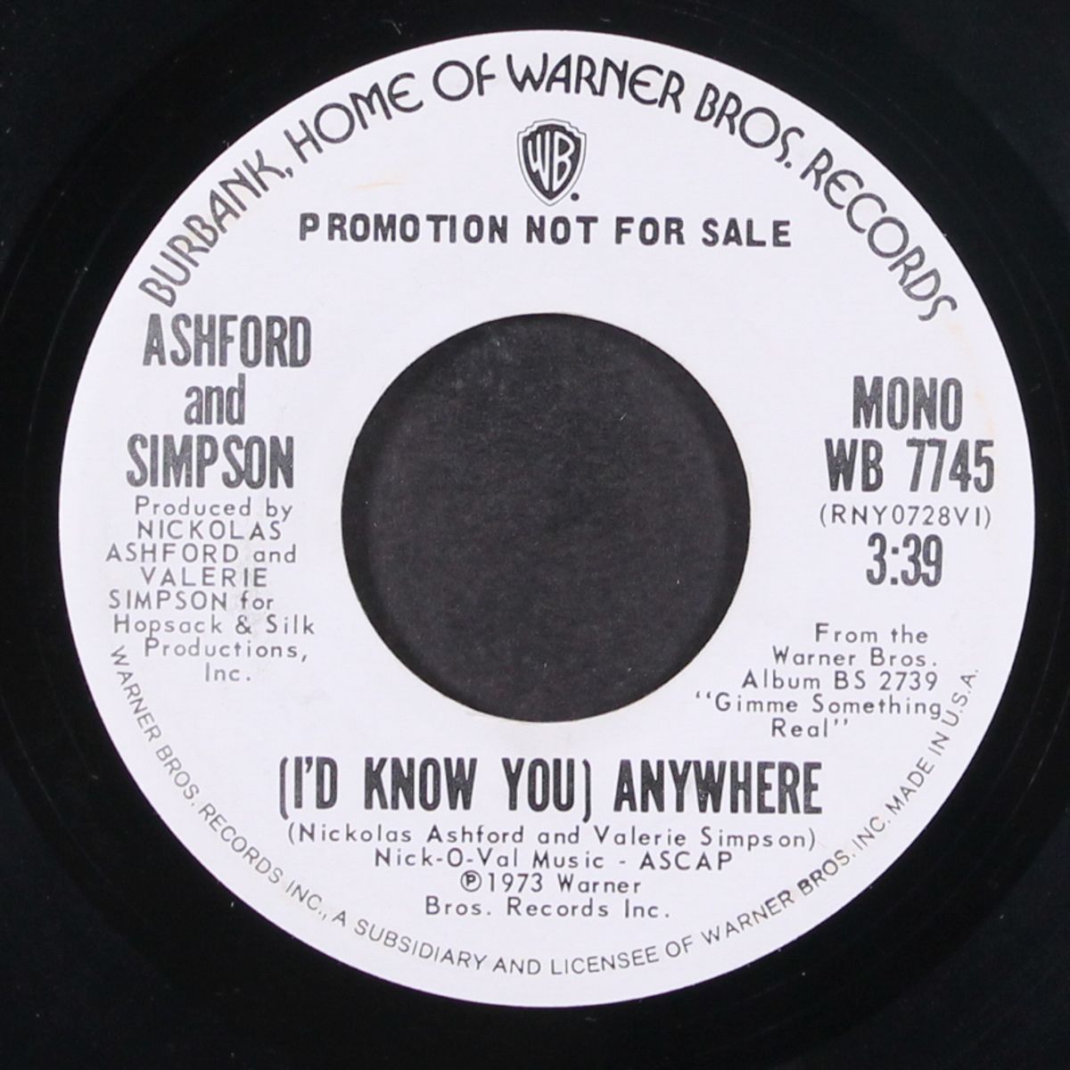 anywhere by ASHFORD & SIMPSON
