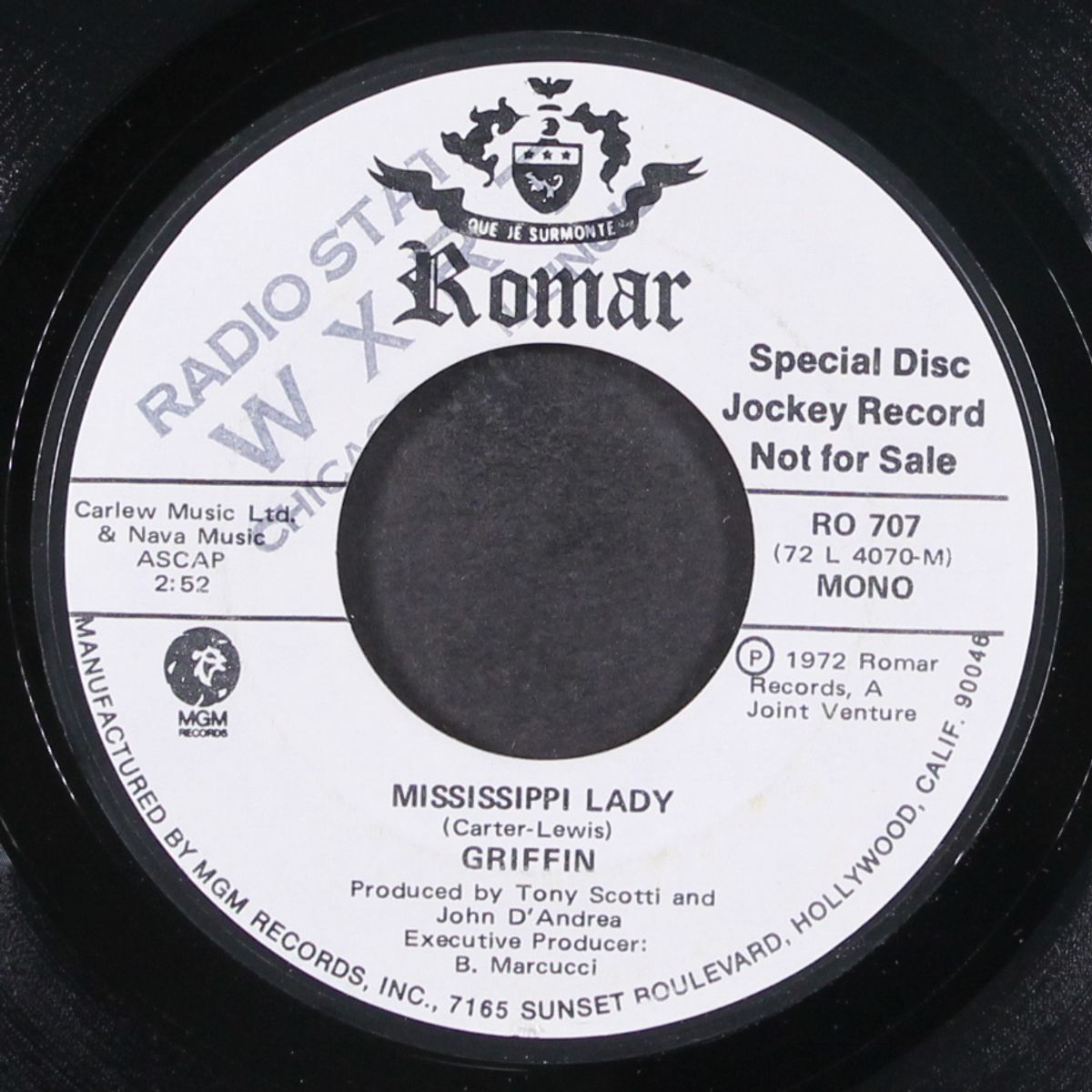 mississippi lady / mono by GRIFFIN