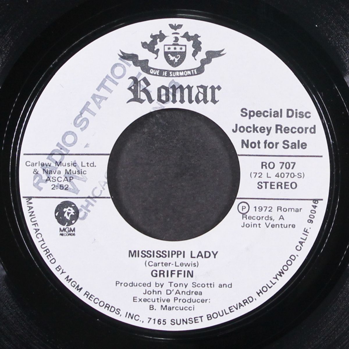 mississippi lady / mono by GRIFFIN