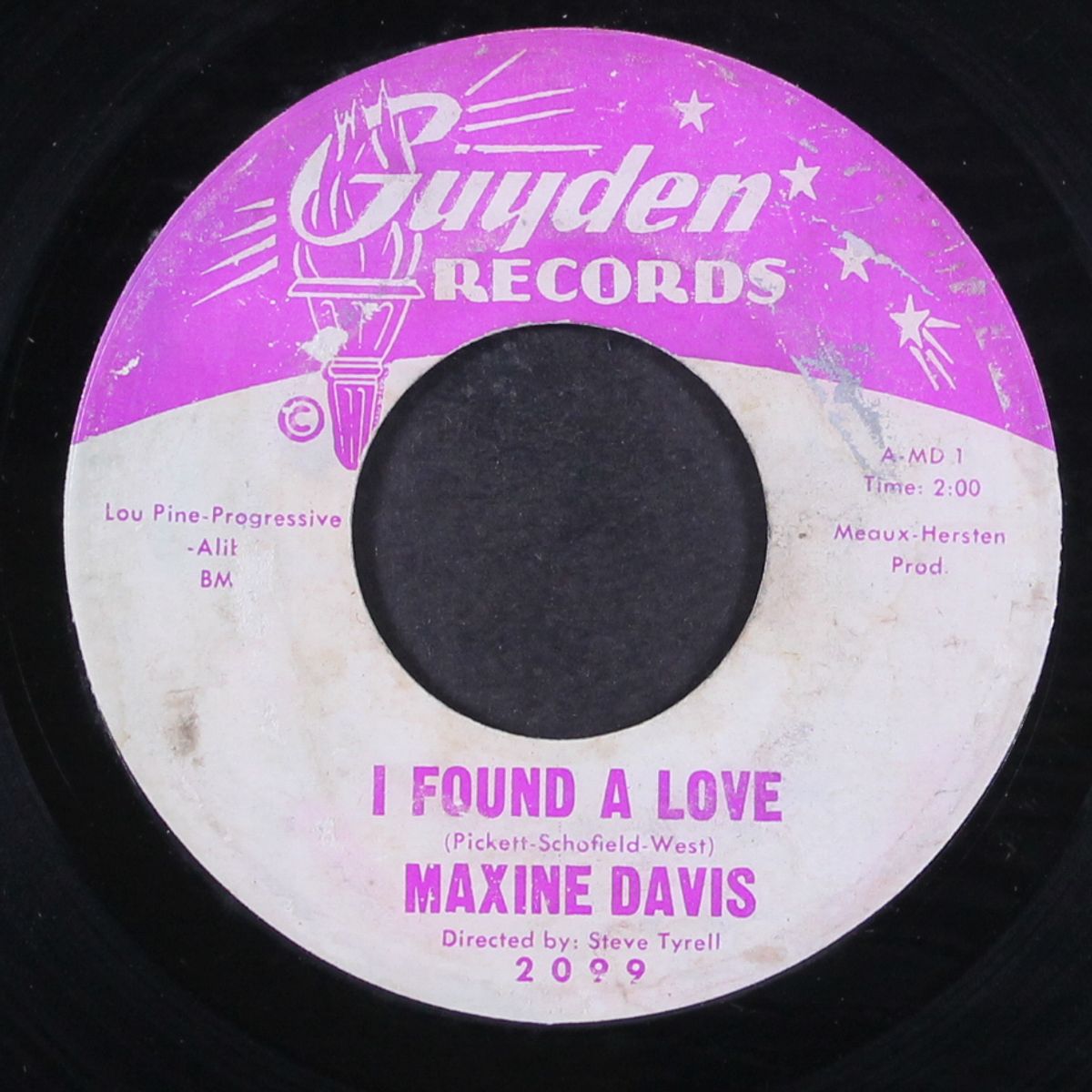 he's my guy / i found a love by MAXINE DAVIS