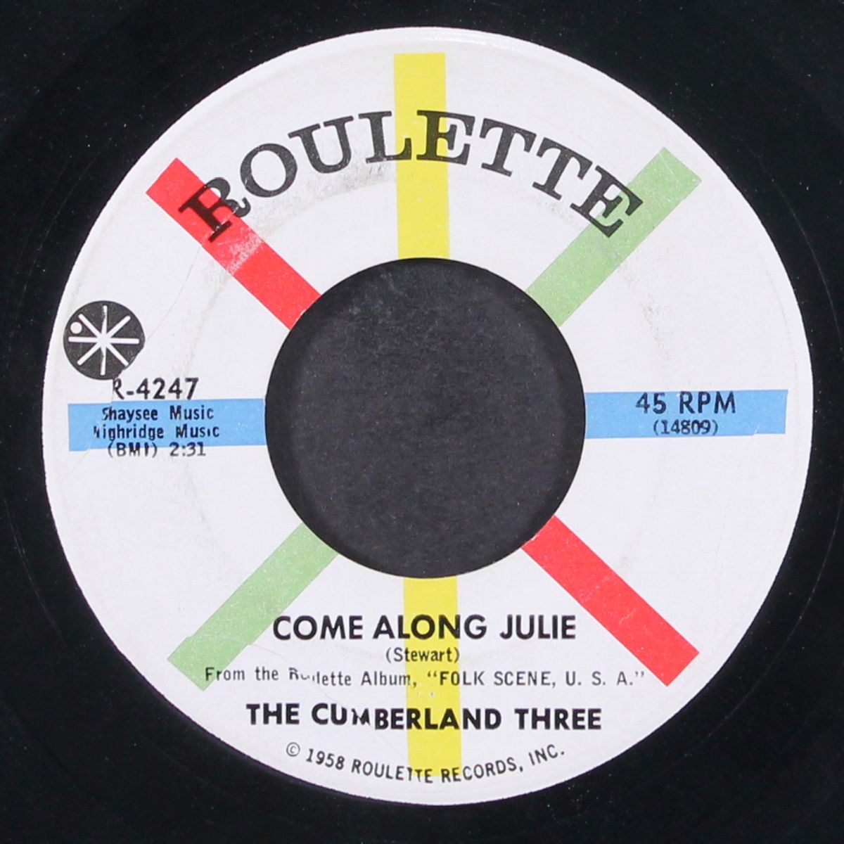 johnny reb by CUMBERLAND THREE