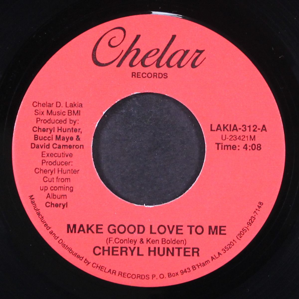 make good love to me / want my lovin' by CHERYL HUNTER
