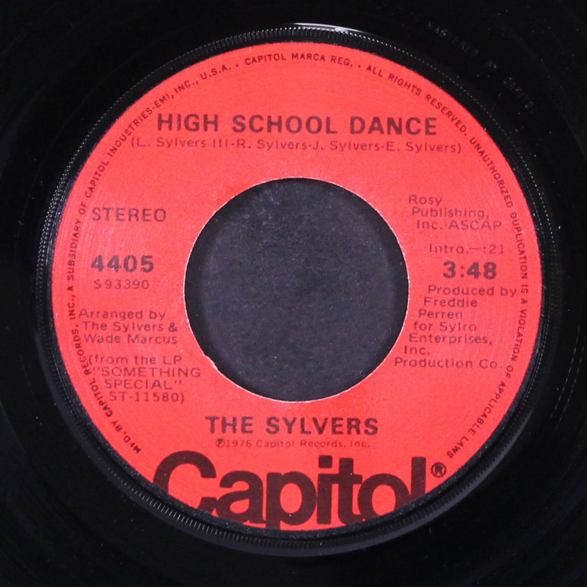 high school dance / lovin' you is like lovin' the wid by SYLVERS