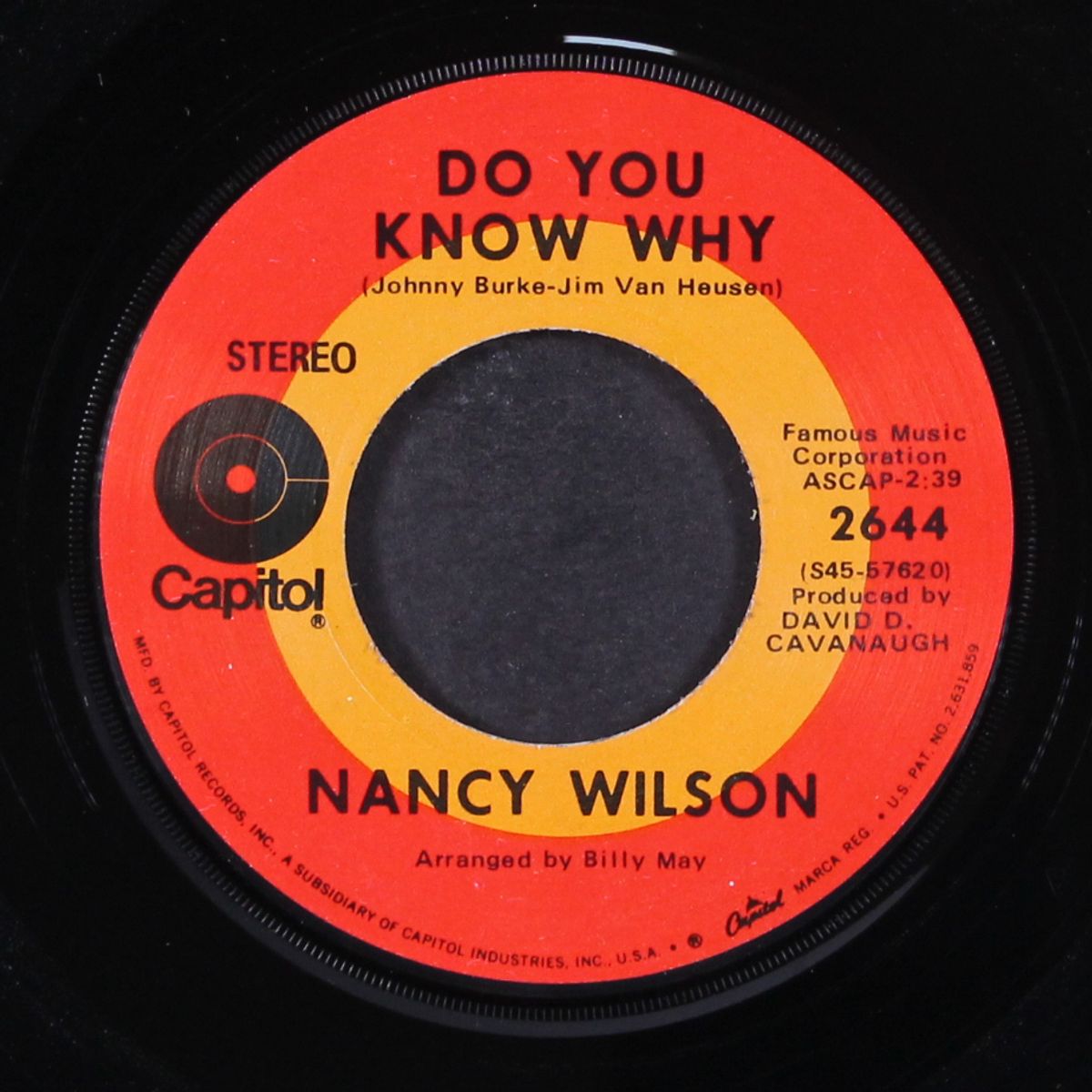 can't take my eyes off you / do you know why by NANCY WILSON