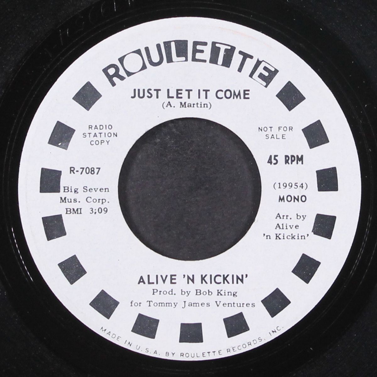 just let it come / mono by ALIVE 'N KICKIN'