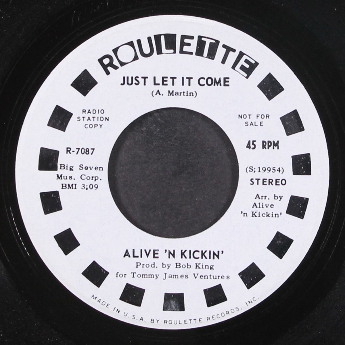 just let it come / mono by ALIVE 'N KICKIN'