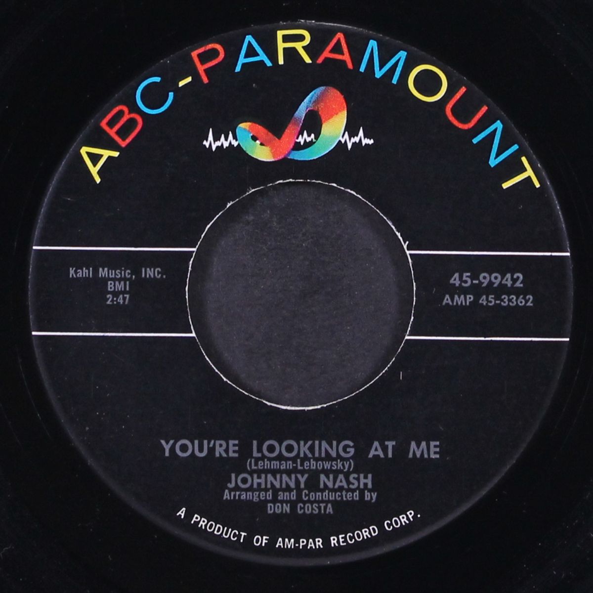 truly love / you're looking at me by JOHNNY NASH
