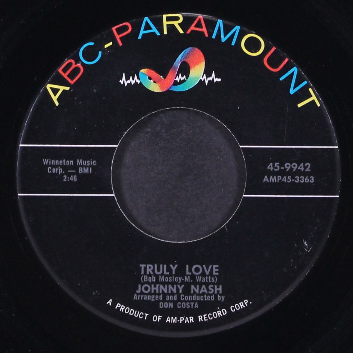truly love / you're looking at me by JOHNNY NASH
