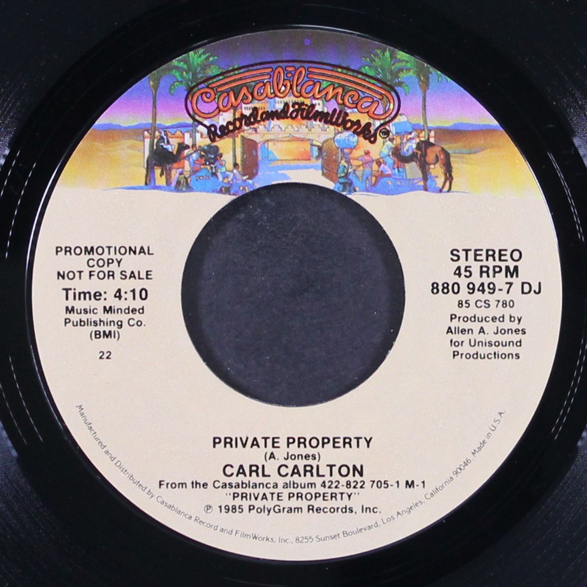 private property / same by CARL CARLTON