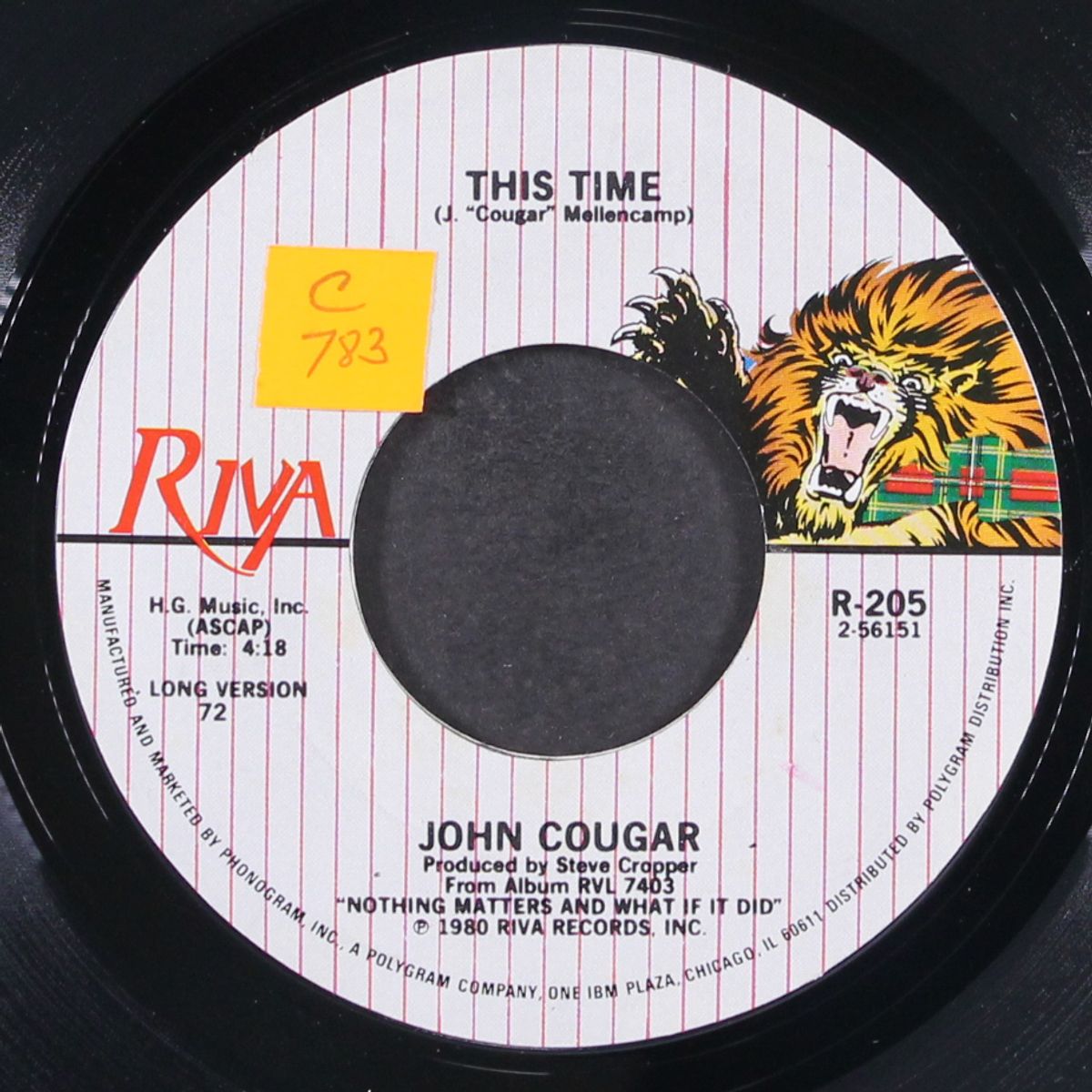 this time / short by JOHN COUGAR
