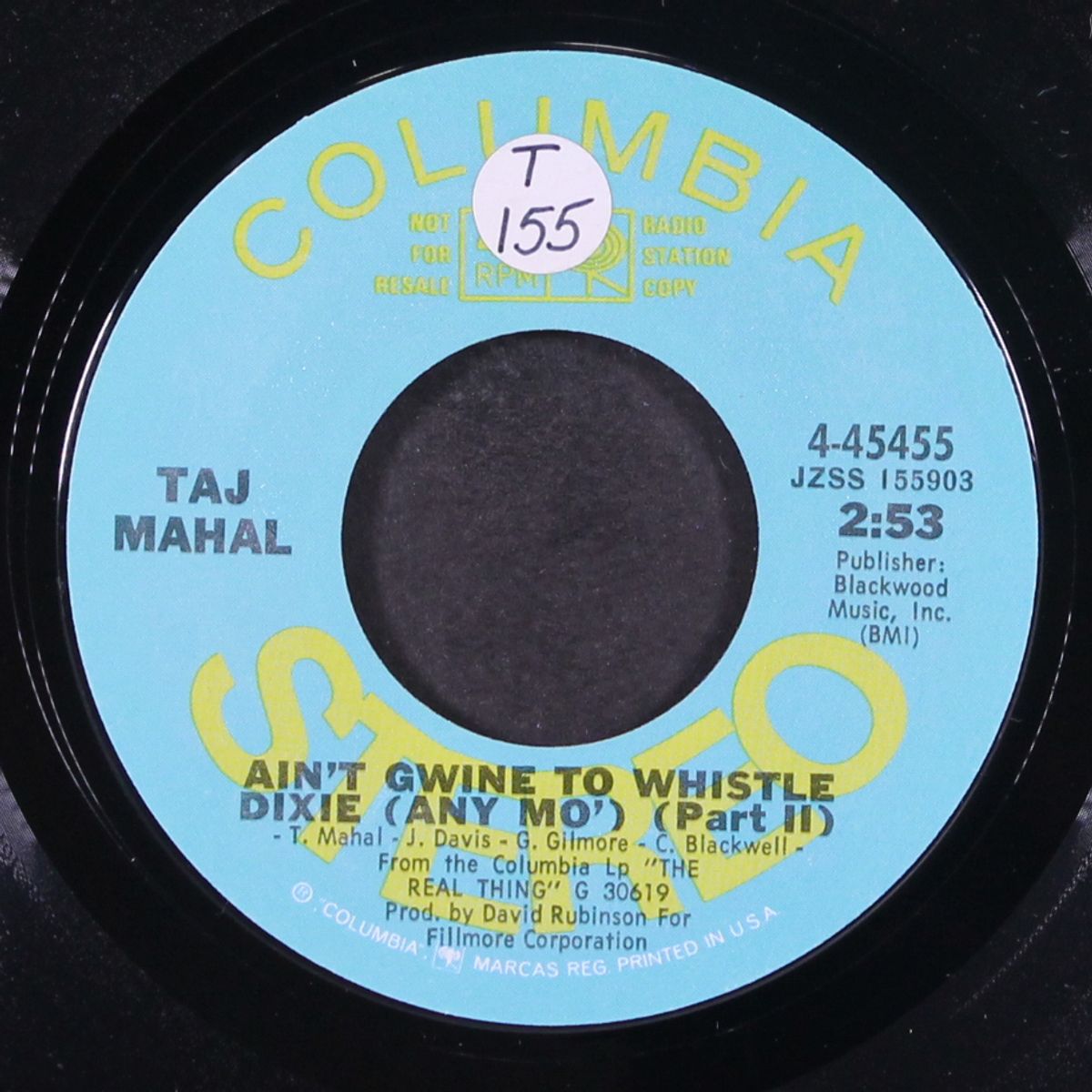 ain't gwine to whistle dixie (any mo') / part 2 by TAJ MAHAL